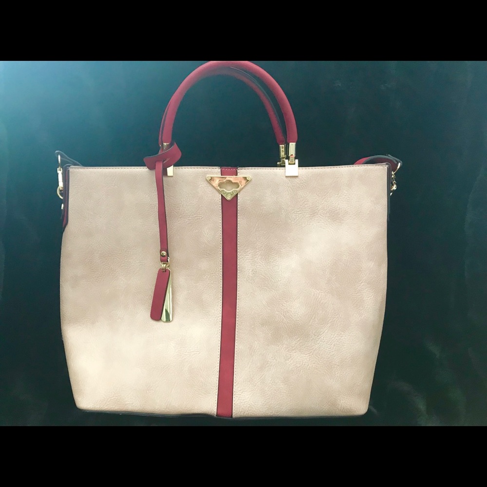Steve Madden tote with detachable shoulder strap - Picture 2 of 9